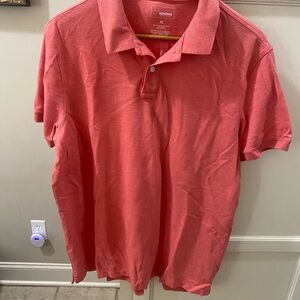 Sonoma Men's Sunset Orange Polo Shirt
